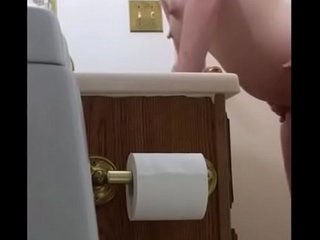 Horny Babe Getting Fucked in the Bathroom - Hidden Cam