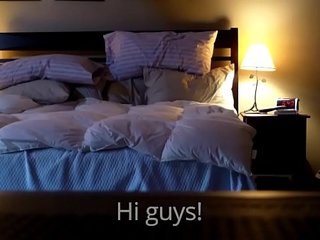 Husband Cuckold Films His Naughty and Horny American 70Yo Cougar Wife with Big Tits Gets Hard Pounded By Their New British 18Yo Neighbor in Hotel Room
